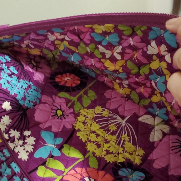 Vera Bradley Single Long Strap Satchel Purse - Picture 7 of 11